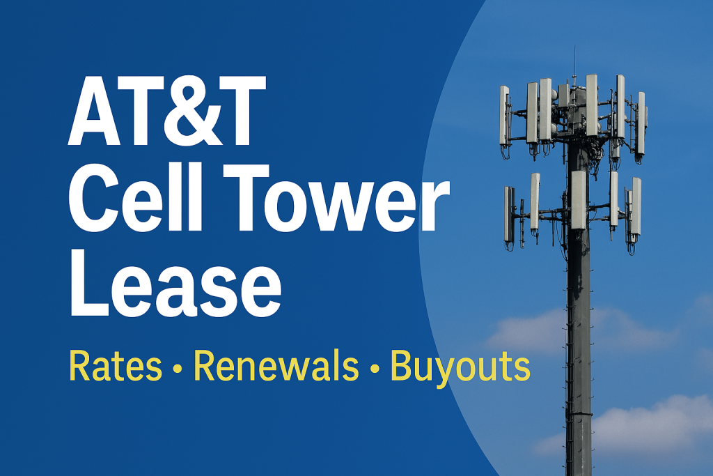AT&T cell tower lease 