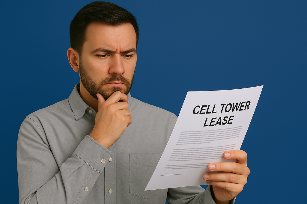 termination clause cell tower lease