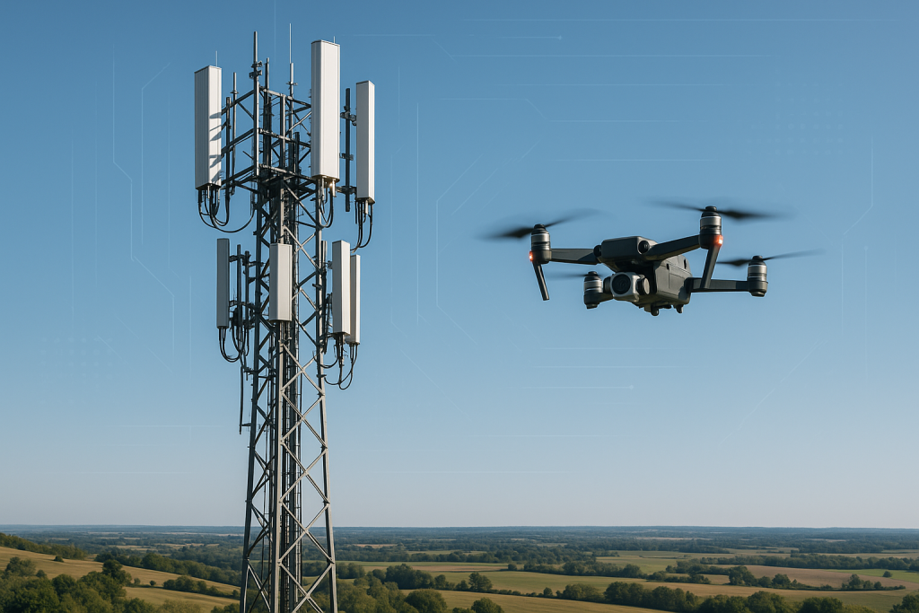 drone cell tower inspections