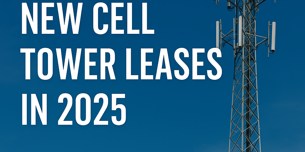 Negotiating new cell tower leases