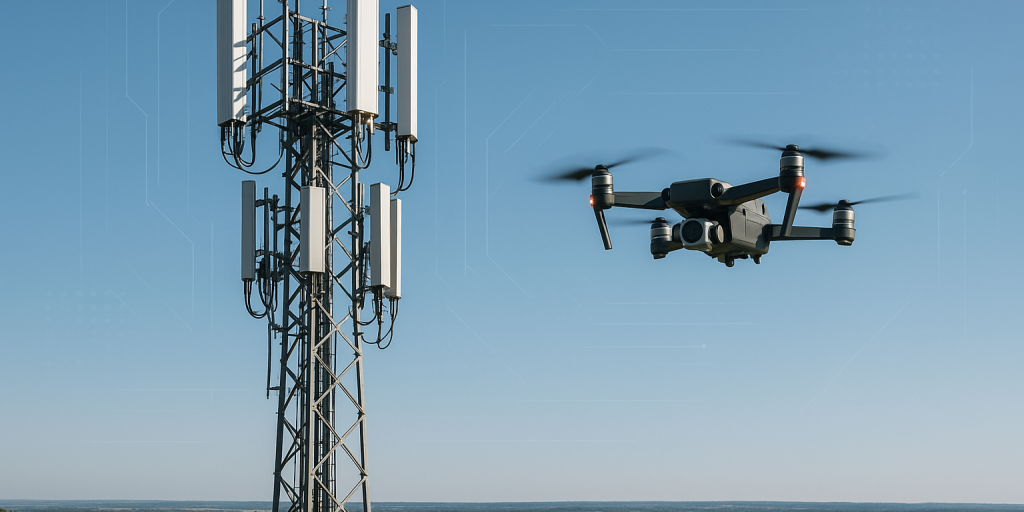 drone cell tower inspections